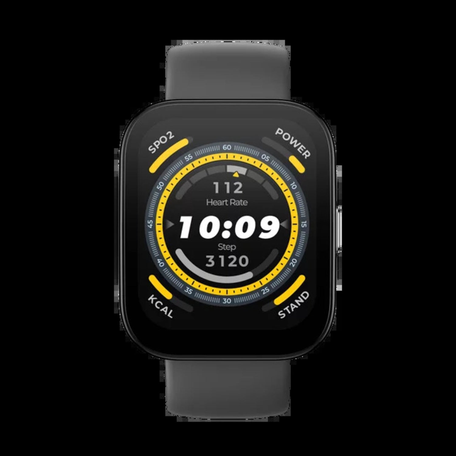 Amazfit W2215US1N Bip 5 Smart Watch with Ultra Large Screen & Bluetooth Calling, Black