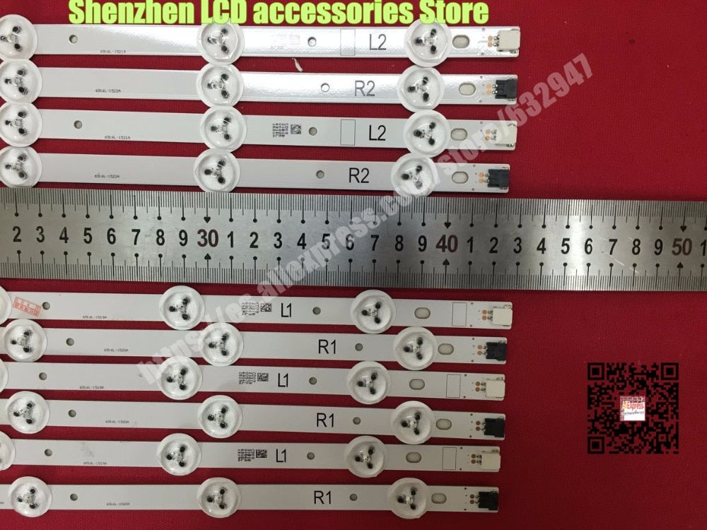 10 Pieces/lot FOR LED Genuine TV LG 42" inch Backlight Strip 6916L L1 L2 R1 R2 R1+L1=824MM