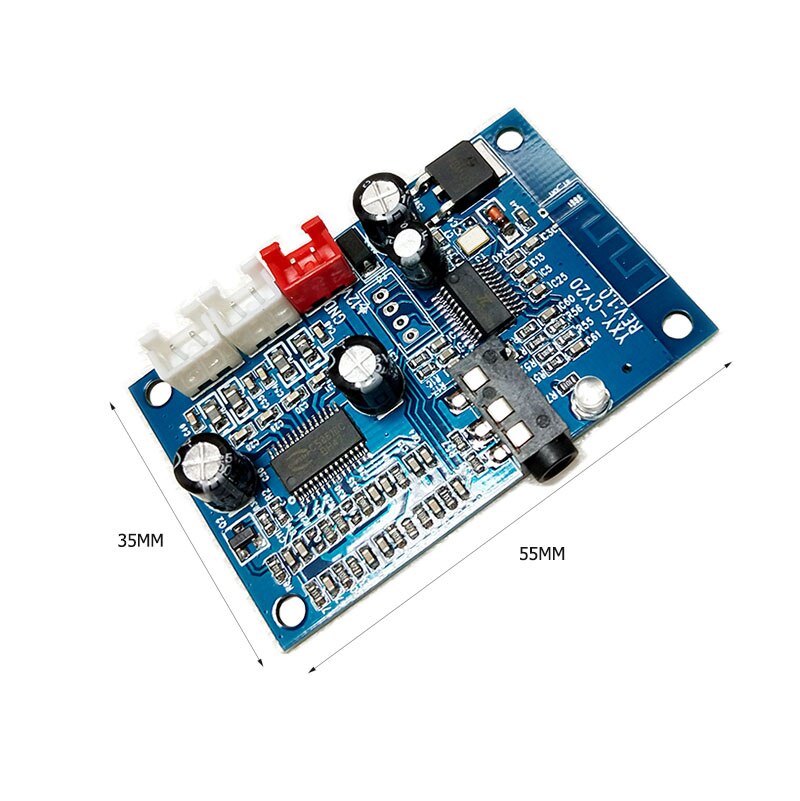 10W DC 8-16V Wireless Bluetooth 4.2 Audio Receiver Digital 15W+15W Amplifier Board 3.5mm