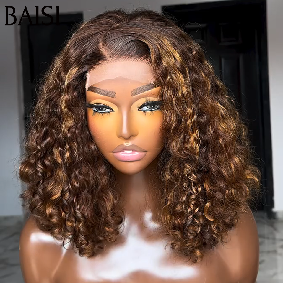 BAISI vente flash 2 Perruques 184€ T part lace noir 18 pouces et 4X4 lace mixte 14 pouces en 100% vrais cheveux humains FR38