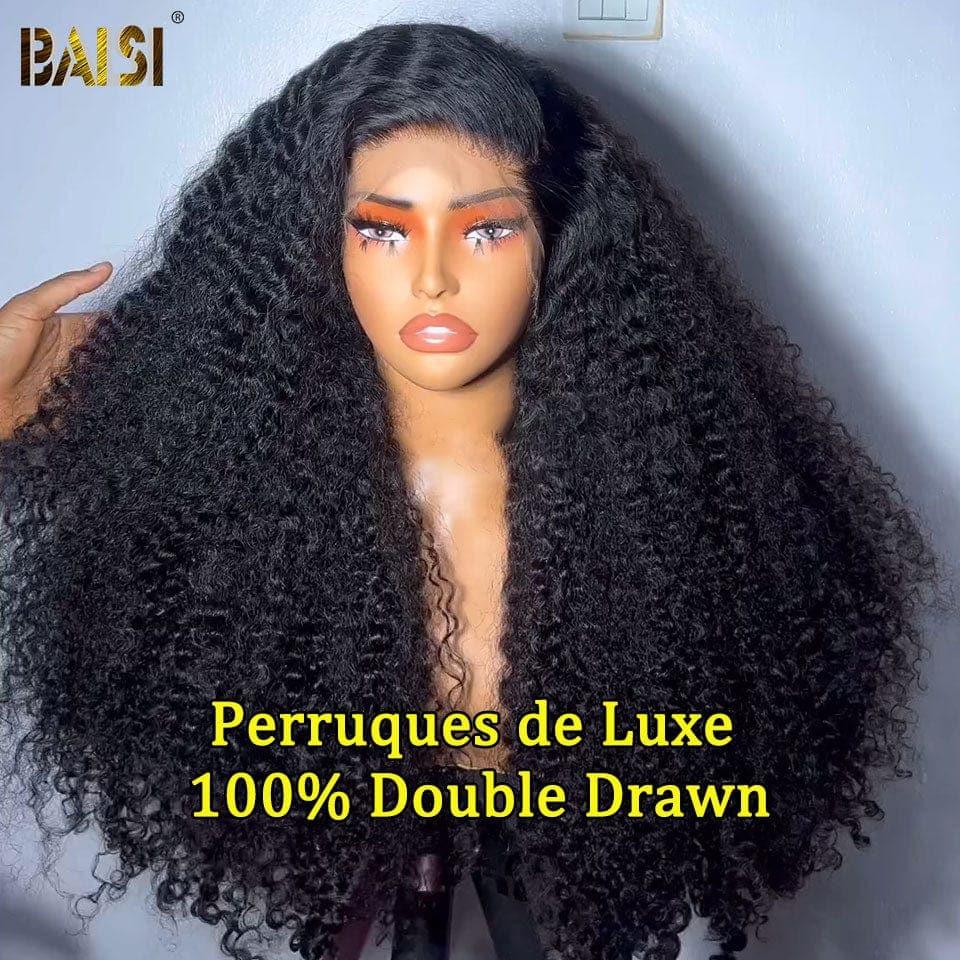 BAISI HAIR FR 4X4 closure perruque en Marron Blonde #4#613