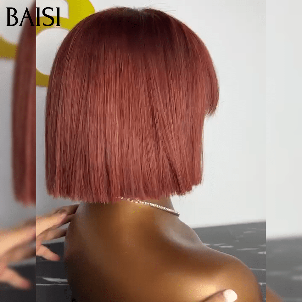 BAISI 4X4 Perruques de Luxe Egg Curl A2 Fabriquées par les cheveux double drawn mèches vièges volume 250% densité  plus de 20 ans d' utilisations ks 23029