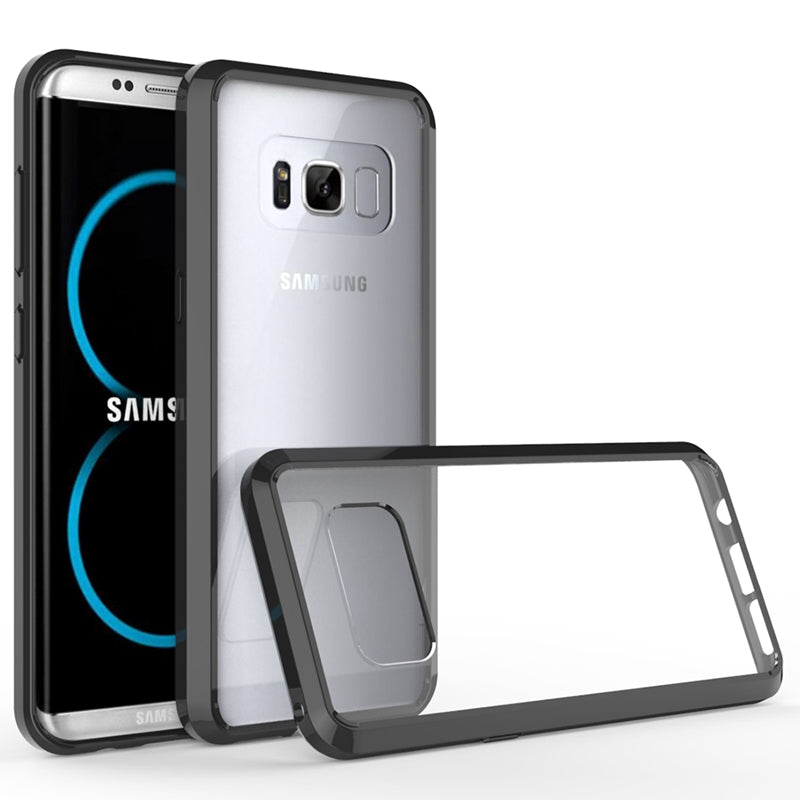 Bakeey 3D Curved Edge Tempered Glass Film With Transparent TPU Case for Samsung Galaxy S8 Plus