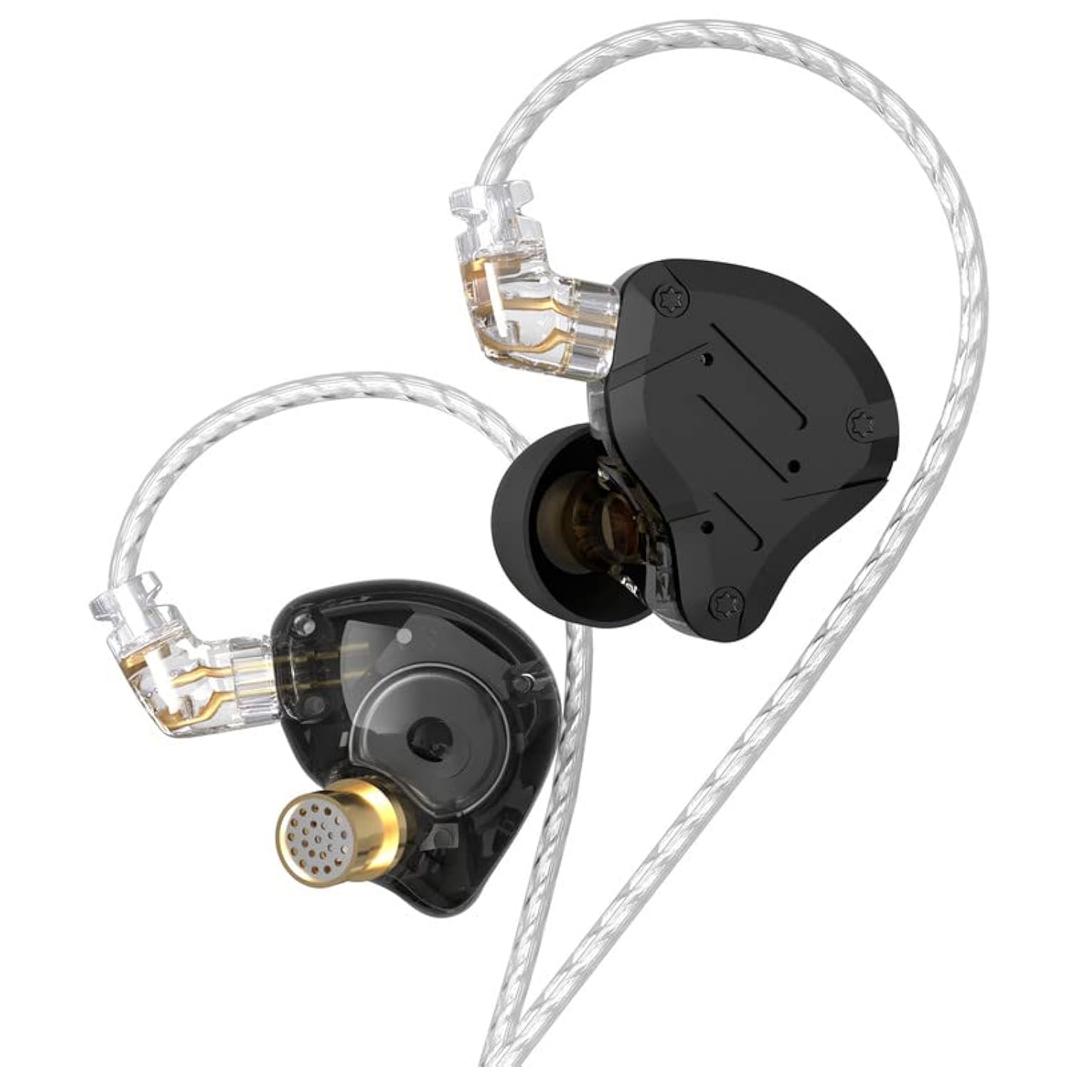 Kz Zs10 Pro In Ear Monitor Earphone, 4Ba 1Dd Metal Earbuds, Hifi Bass Headphon