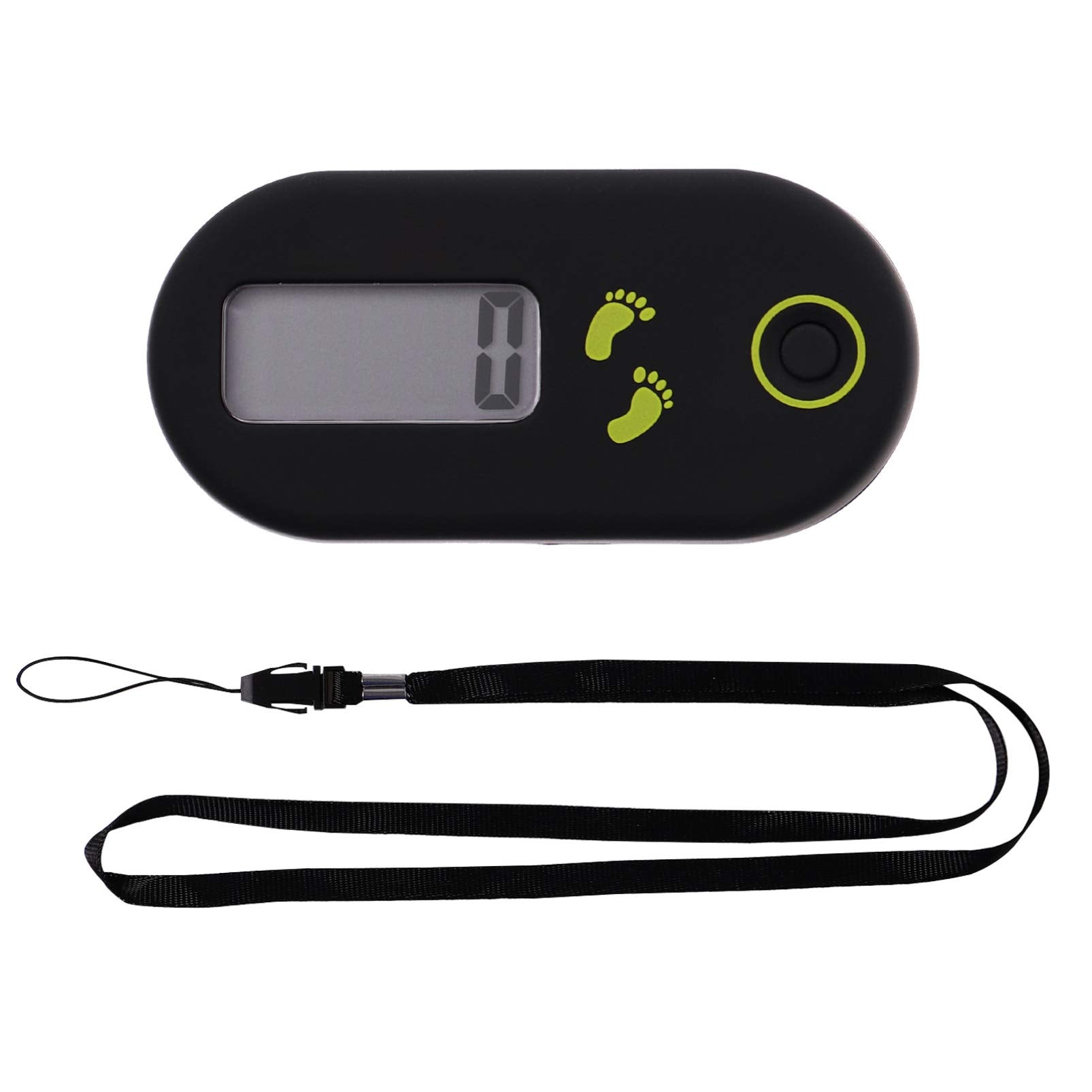 WINOMO Portable Walking Digital Pedometer 3D Sports Mini Simple Walking Step Counter for Men Women