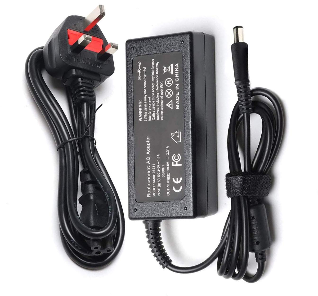 45W Laptop Charger for Dell, Ywcking Power Adapter Compatible With Dell Inspiron 13 14 15 3000 5000 7000 Series 3552 3555 3558 3552 3555 3558 7558 7568 7569 and XPS 11 12 13 etc.