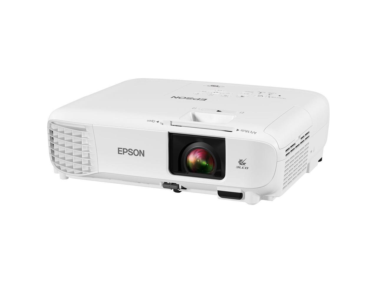 Epson PowerLite E20 XGA 3LCD Classroom Projector 3400 lumens, V11H981020