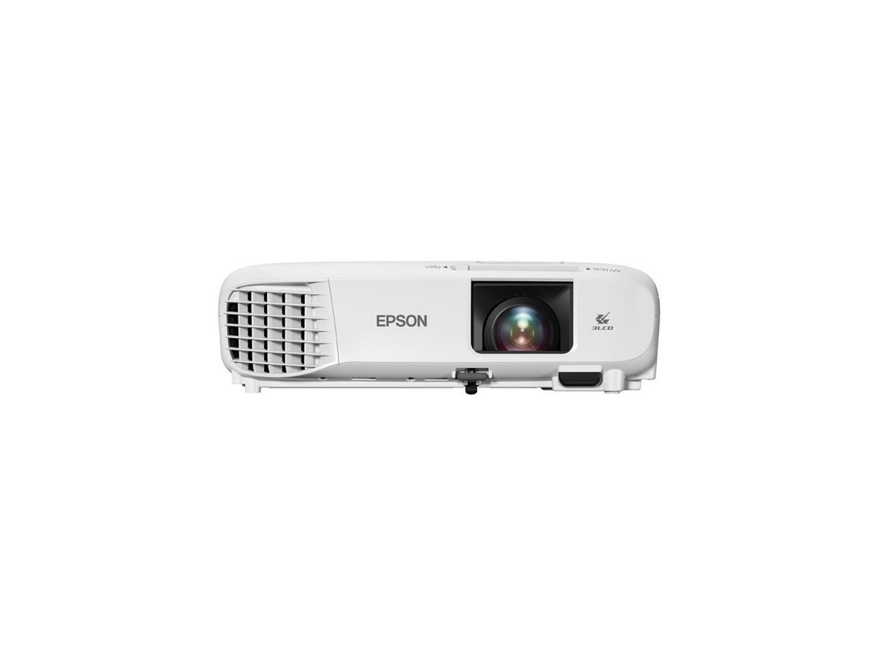 Epson PowerLite W49 WXGA 3LCD Classroom Projector 3800 lumens, V11H983020