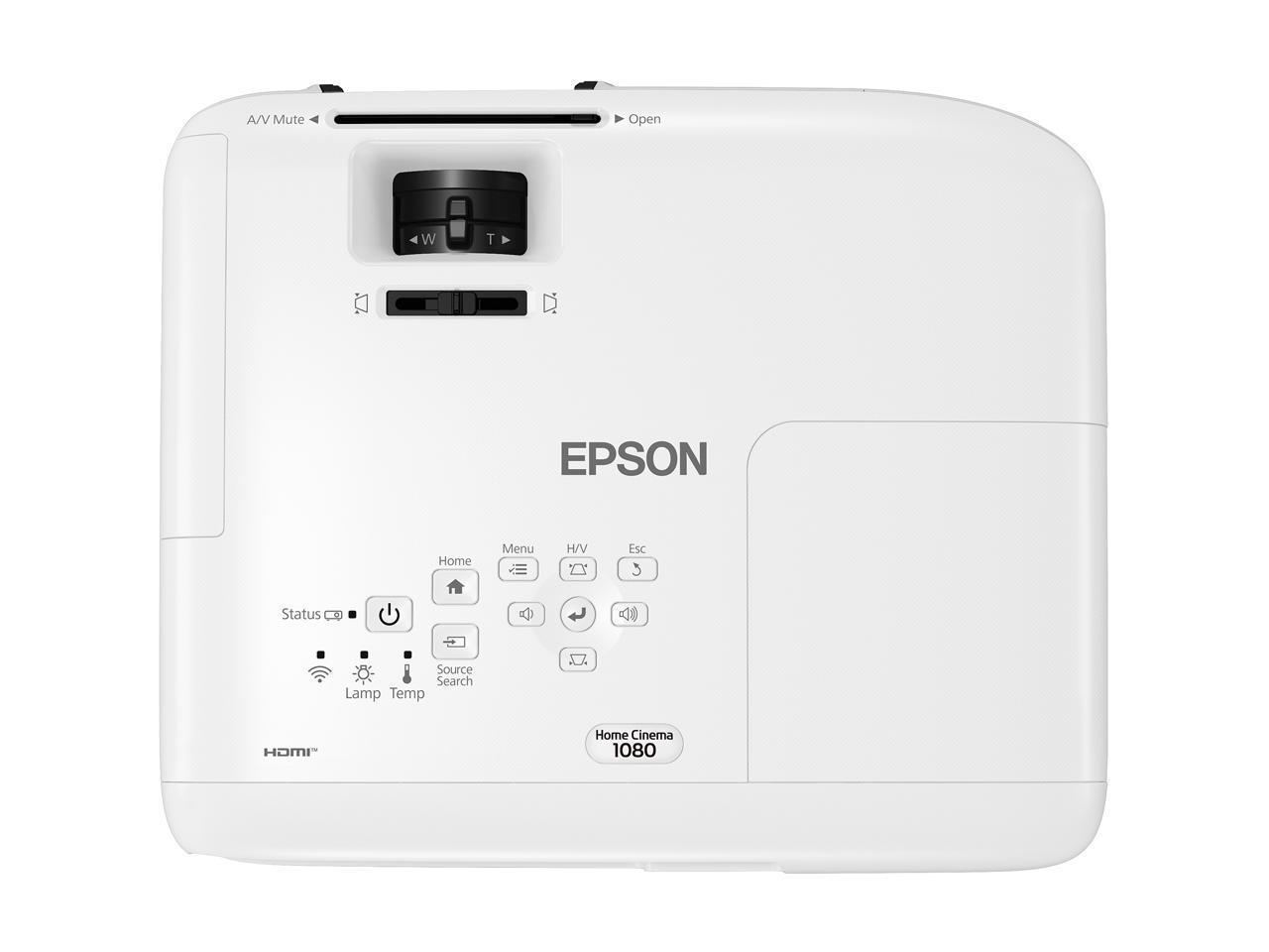 Epson Home Cinema 1080 Full HD 3LCD Projector (V11H980020)