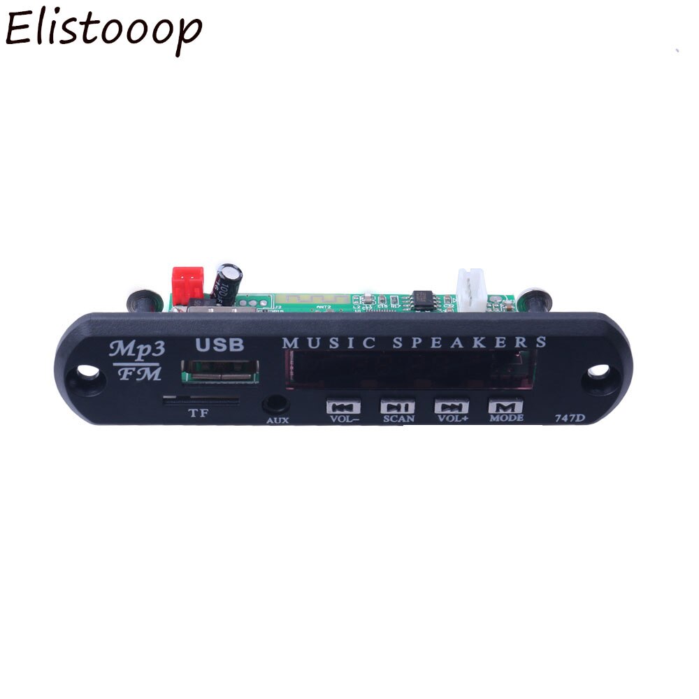 Car Vehicles MP3 WMA Decoder Board Audio Module USB FM TF Radio For Car MP3 Accessories