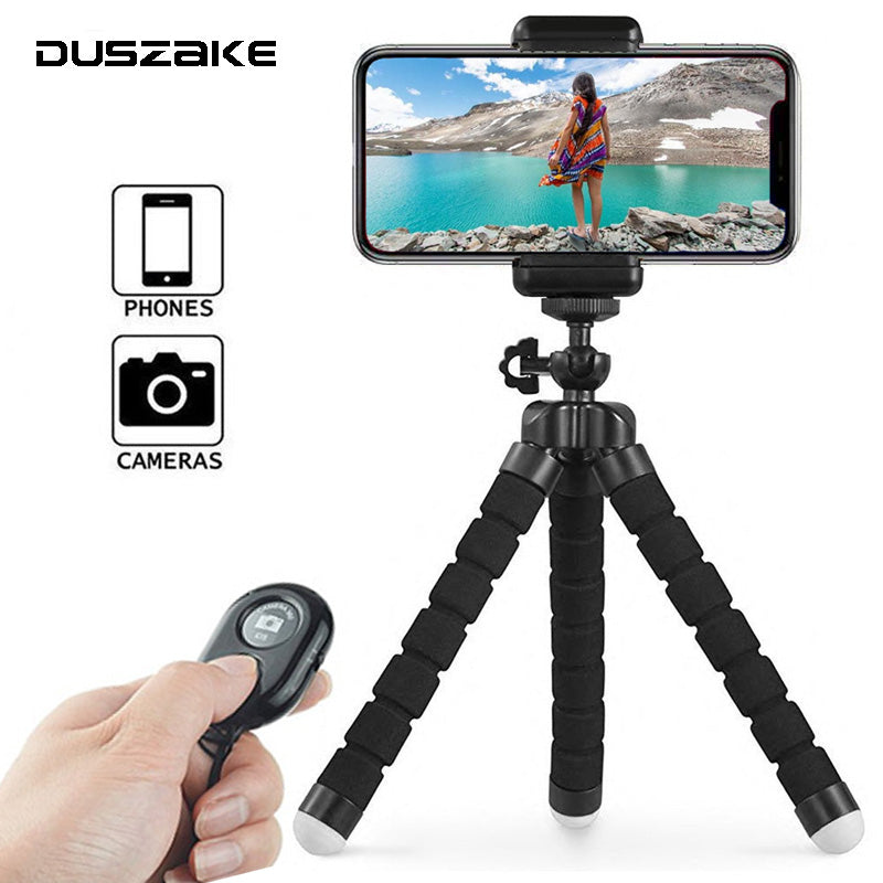 DUSZAKE Flexible Gorillapod Octopus Mini Tripod for Phone Camera Mini Tripods for Phone Mobile