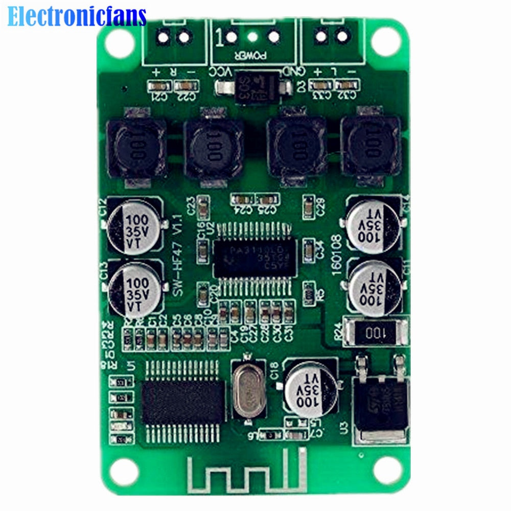 TPA3110 2X15W 15W+15W Wireless Bluetooth Audio Power Amplifier Board Dual Channel Amp Module