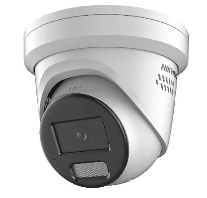 Hikvision 4MP ColorVu Strobe and Audible Warning Fixed Turret Camera