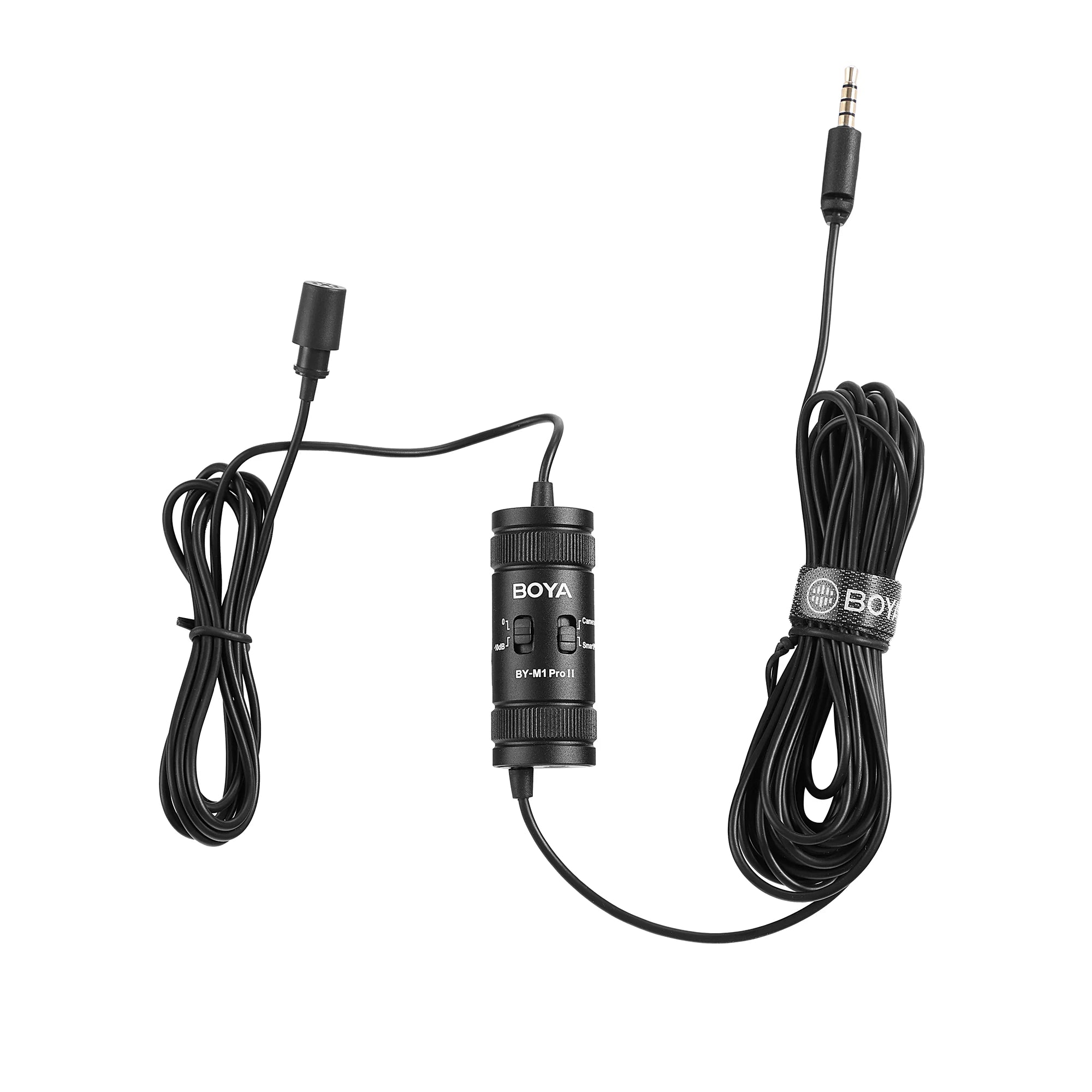 BOYA 3.5mm Lavalier Lapel Microphone for Mobile Phone. PC Laptop. Camera & Wired Microfon