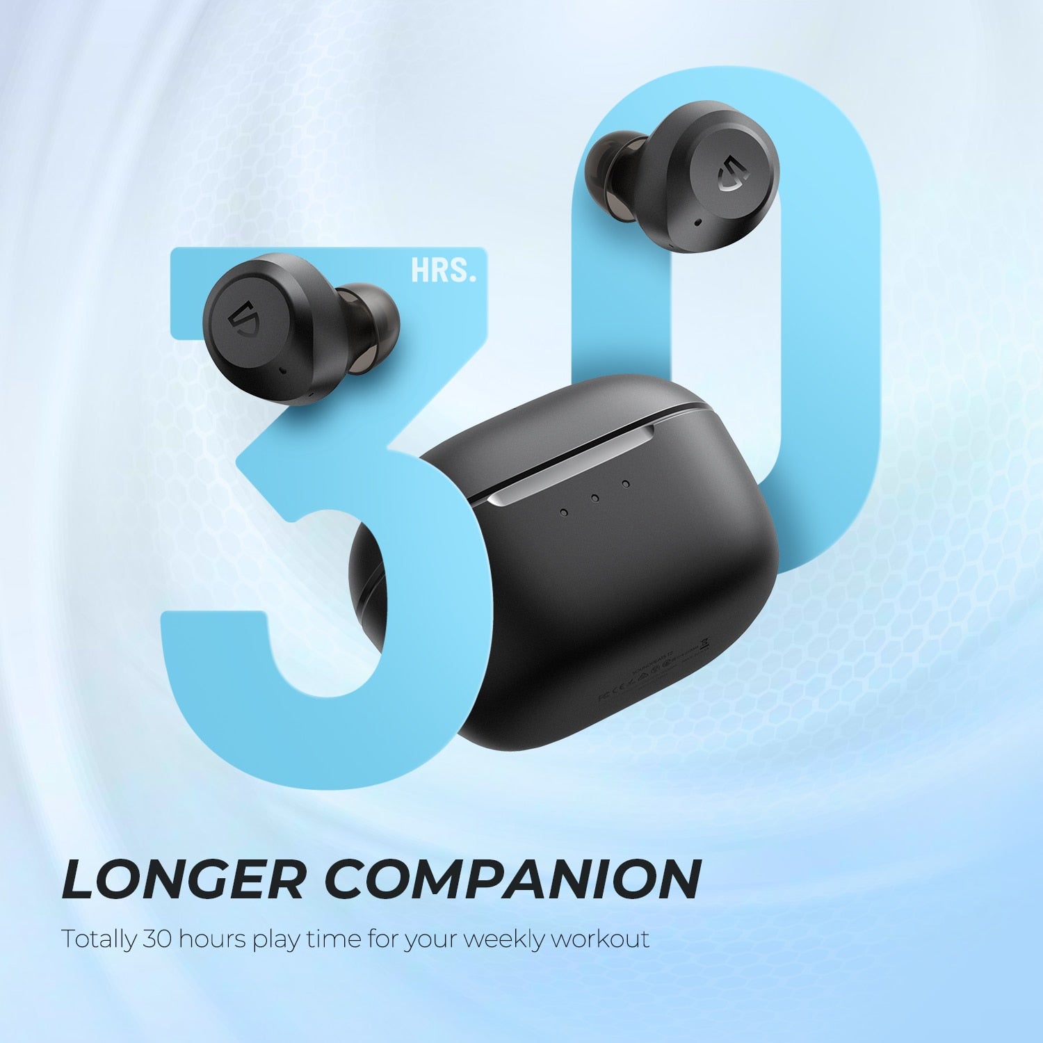 T2 Hybrid Active Noise Cancelling Wireless Earbuds ANC Bluetooth Earphones with 12mm Transparency