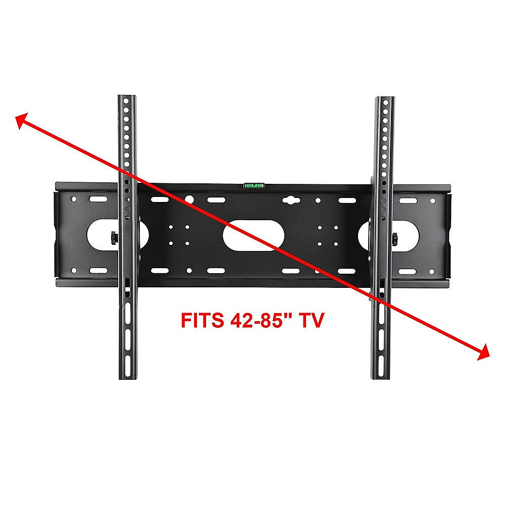 42-85" Inch 85kg Slimline Universal TV Tilt Wall Mount Bracket