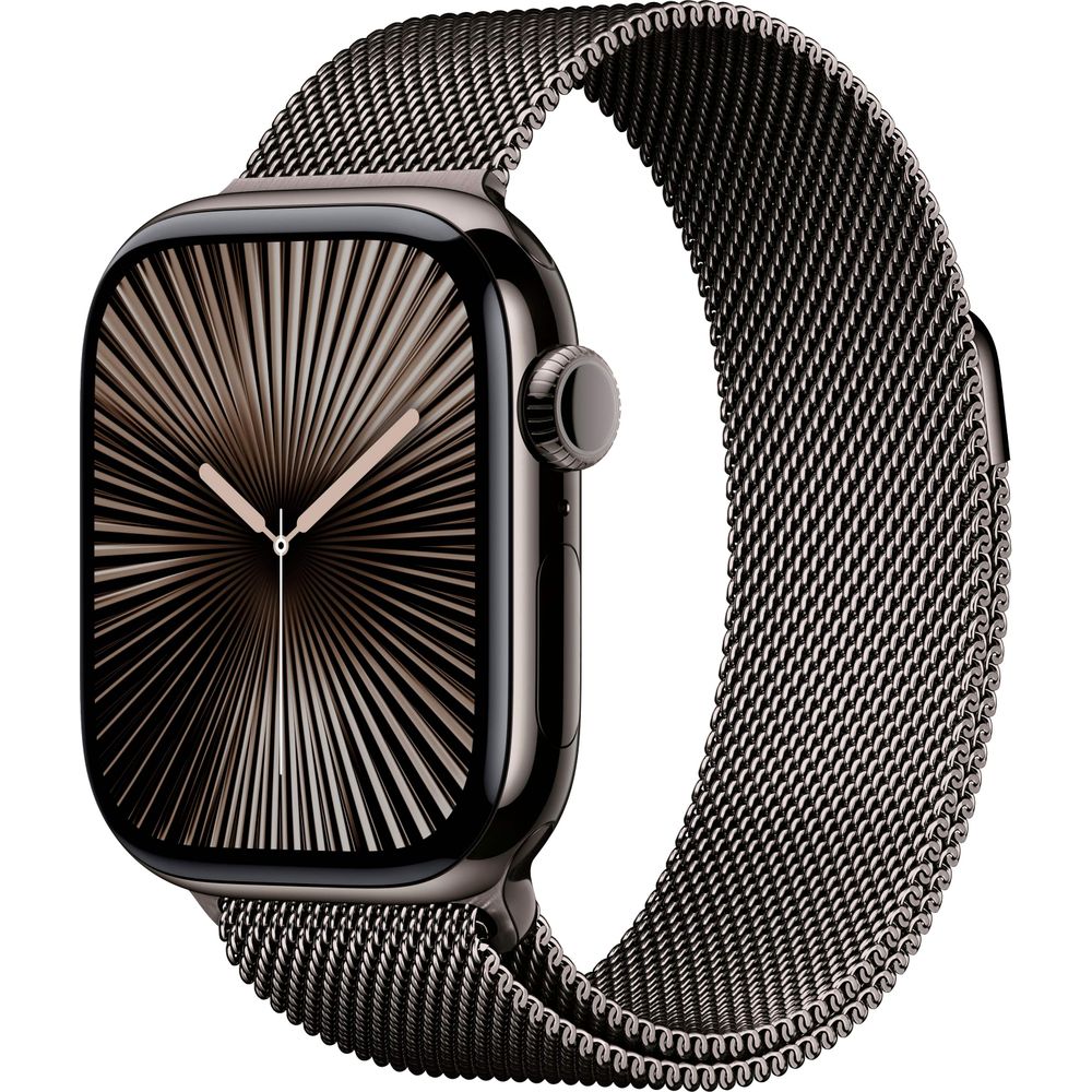 Apple Watch Gen 10 Series 10 Cell 42mm Slate Titanium - Slate Milanese Loop MX053LW/A