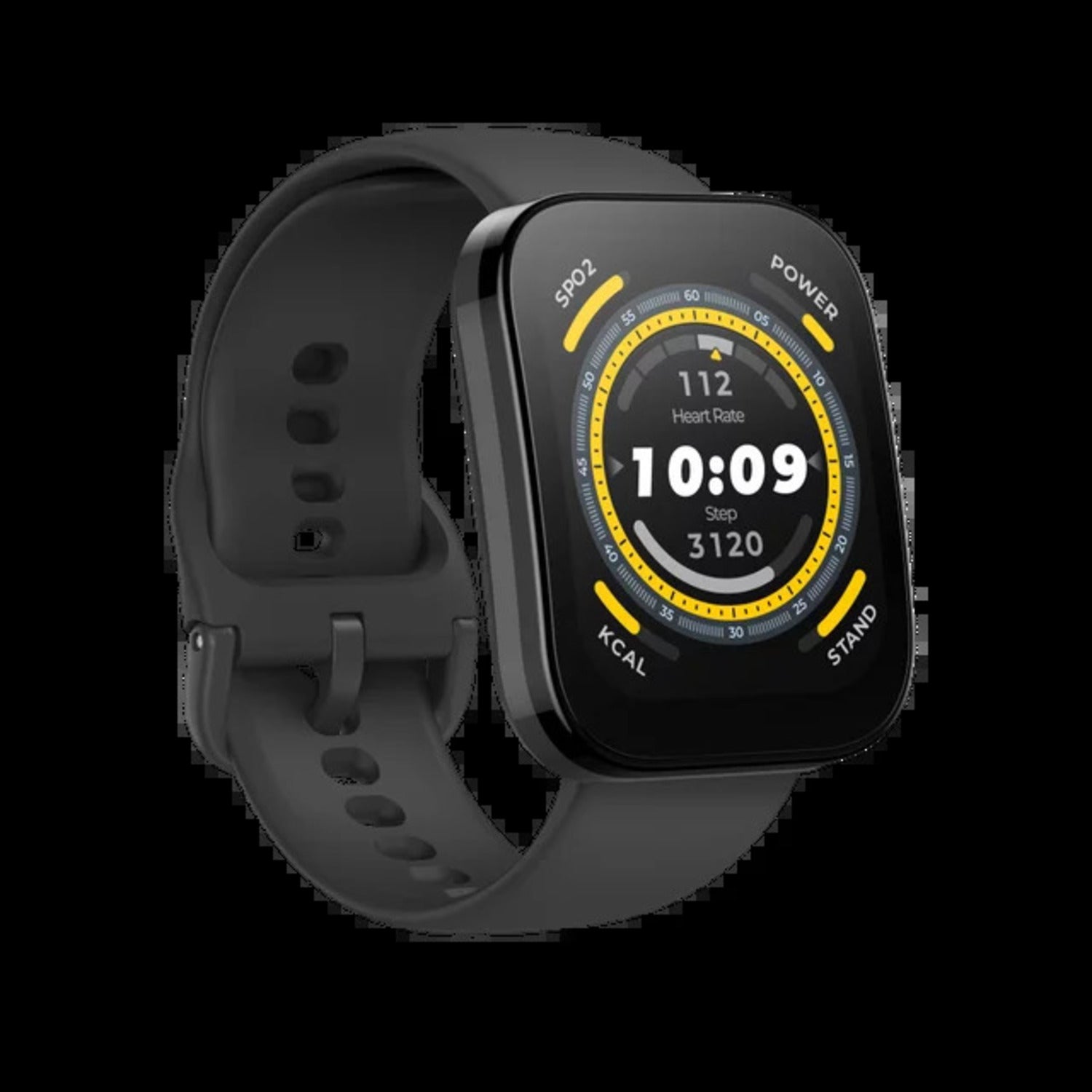 Amazfit W2215US1N Bip 5 Smart Watch with Ultra Large Screen & Bluetooth Calling, Black