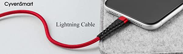 [Apple MFi Certified] iPhone Charger Cable 1m [2 Pack],CyvenSmart 3ft Lightning Cable Fast Charging Cord 3 Feet for iPhone 11/11 Pro /11 Pro Max/XS/XS Max/XR/X/8/8 Plus/7/7 Plus/6/6 Plus/5/SE