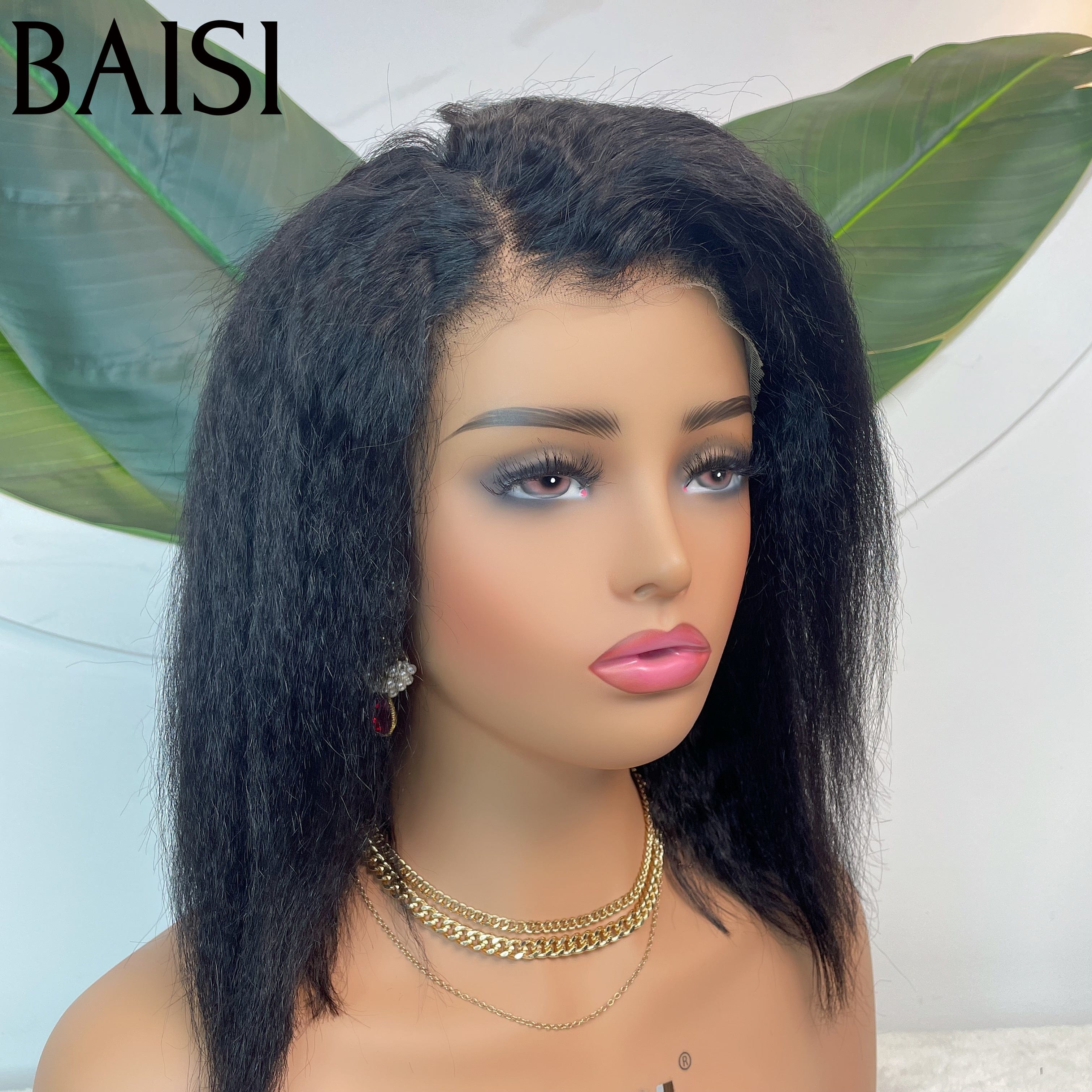 BAISI  4 Perruques 345€ en 100% vrais cheveux humains code：FR38