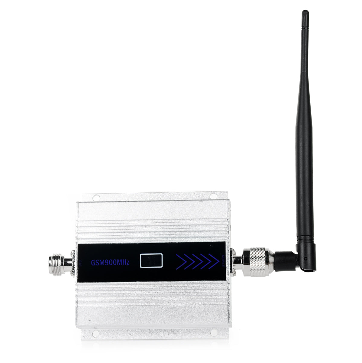 2G/3G/4G Cell Phone Lightning-Proof 1.5" Signal Booster - Silver+Black