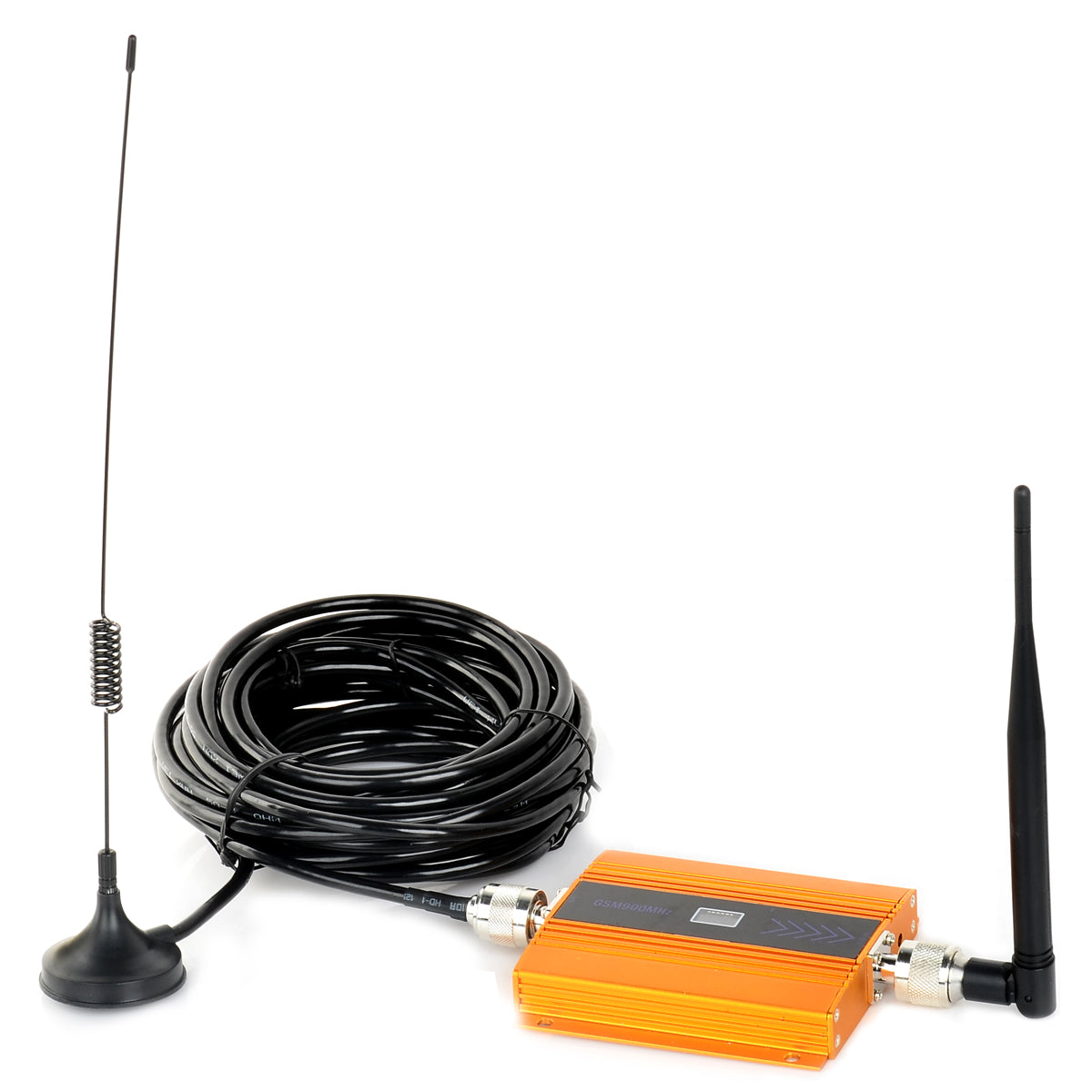 2G/3G/4G Phone Lightning-Proof 0.6" Signal Booster w/ - Golden + Black