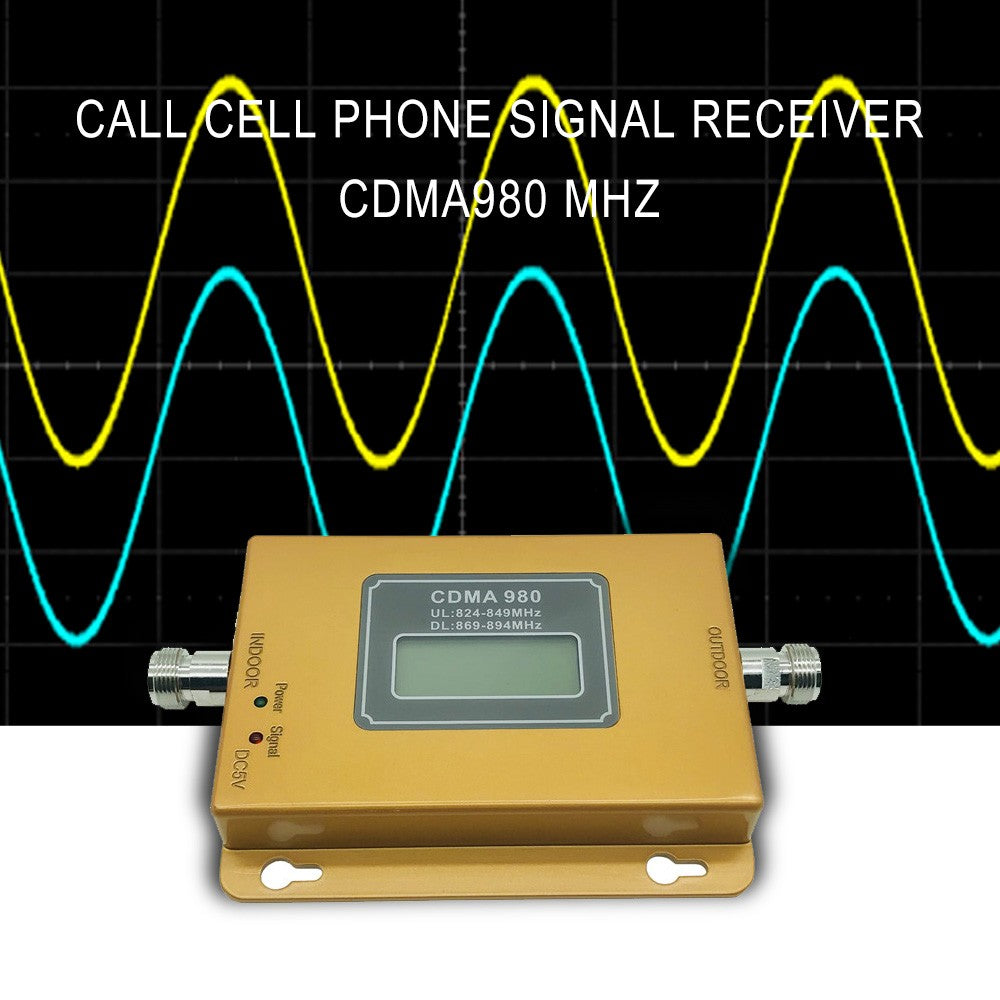 2G 3G 4G CDMA 980MHz Mobile Phone Signal Booster Amplifier Repeater With LCD Display EU Plug