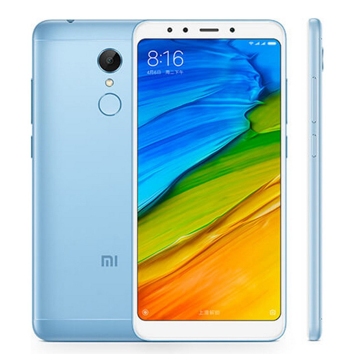 Xiaomi Redmi 5 Plus 5.99 Inches 18:9 Full Screen Phone Snapdragon 625 Octa-Core 4000mAh 3GB RAM 32GB ROM - Blue