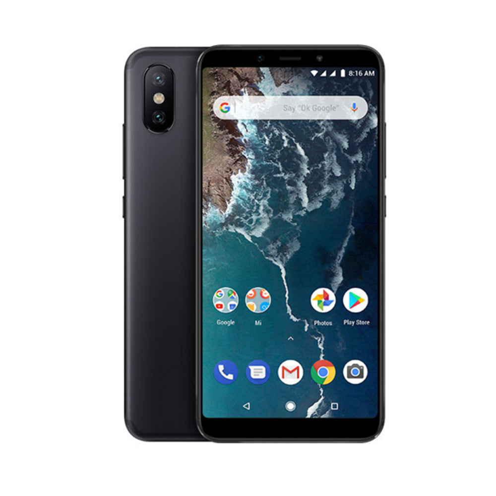 Xiaomi A2 Android Phone with 6GB RAM, 128GB ROM - Black