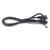 12V 2.1mm Male to Male 90 Degree Jack Power Cable